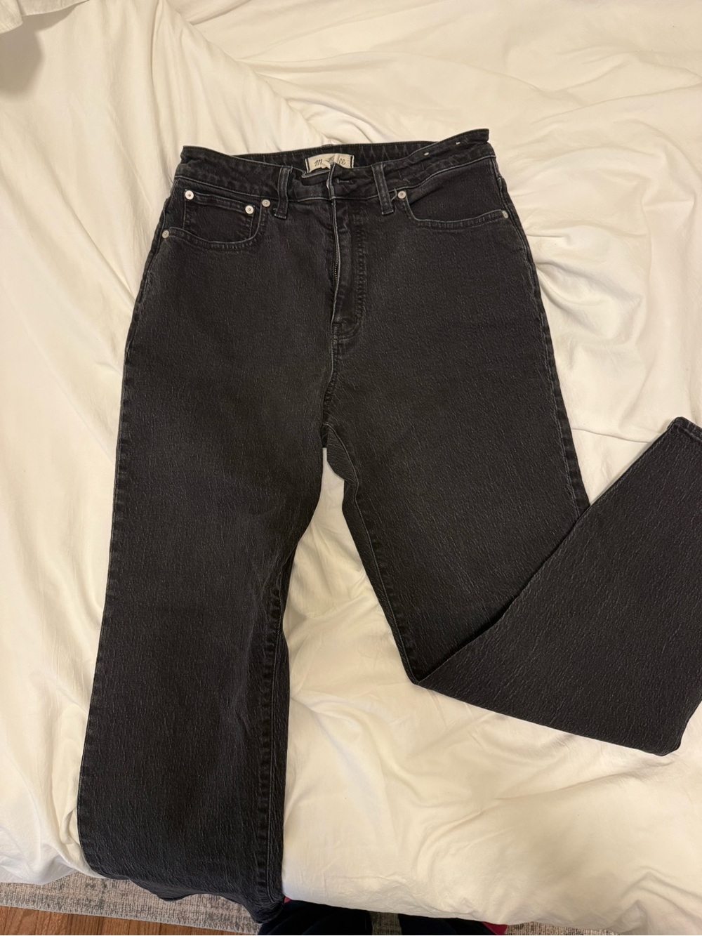 Curvy 90’s Straight Women's Black Jeans
